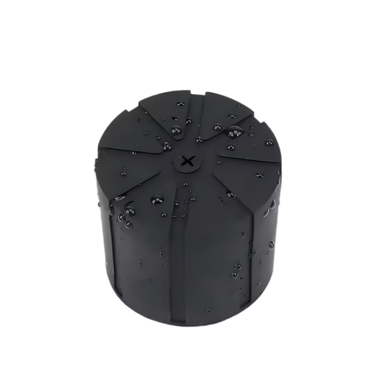 Tapa de lente universal de silicona para cámaras DSLR y mirrorless, impermeable y a prueba de polvo, compatible con lentes de 60 a 120mm