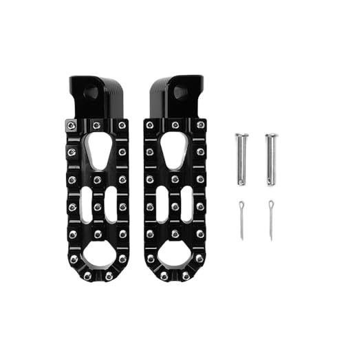 Pédales de cadre et repose-pieds moto en aluminium à haute adhérence universels