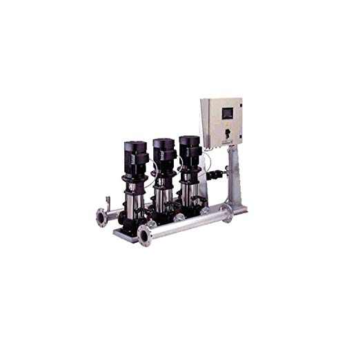 Grupo de presión, modelo Hy1000/P 1 CR 45-2, 1 bomba, 7.5kW, versión P, conexión DN 80, 80 x 60 x 80 centímetros, color acero y negro (referencia: 98358221) Cover