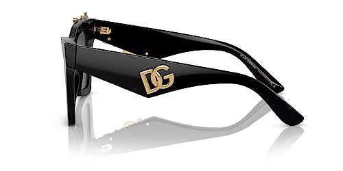 Dolce & Gabbana DG4434-501/87 Sunglasses Black w/Dark Grey 51mm2
