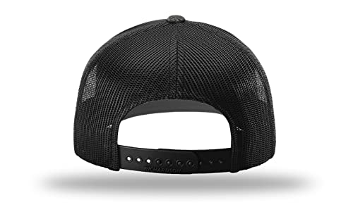 Image of Richardson 112 Trucker Hat - Premium Adjustable Snapback Hat - Structured Six Panel Richardson Blank Caps