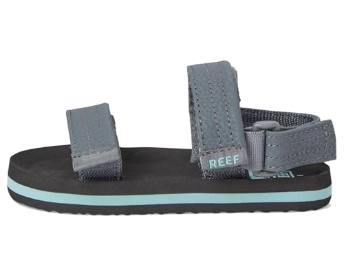 Reef Toddler/Little Kid Ahi Convertible Sandal, Water Friendly, Adjustable Strap, Grey/Aquifer, 6 - image 5