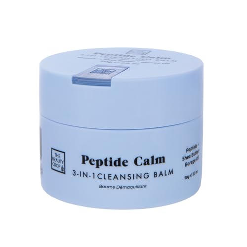 The Beauty Crop Peptide Calm Refillable Cleansing Balm - Nourishing & Hydrating Suitable For All Skin Types Vegan Friendly - 70g