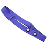 Gogogmee Brustgurt Herzfrequenz Monitor Ersatz 110cm Verstellbar Silikon Fahrrad Fitness Laufgurt für Damen Herren