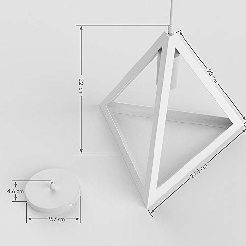 BAKAJI Lampadario Lampada a Sospensione da