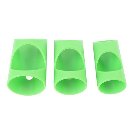 Generic Foam Pipe Cutter Tool Efficient Pipe Insulation Cutting Fixture for Home Industry ABS Material 3PCS for Home and Industry (Green)
