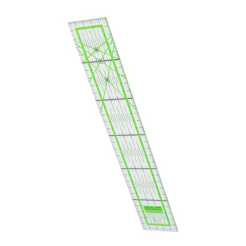 Image of 5x30cm Quilting Ruler, Acrylic Quilter Ruler High Transparent Tailor Dressmaker Quilting Tool DIY Sewing Ruler for Easy Precision Cutting (Metric)