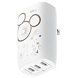 【ミッキーマウス】Belkin 67W PD 充電器 USB-C 3ポート PPS規格対応 小型 急速充電 軽量PD3.0/3.1対応 PSE技術基準適合 折りたたみ式プラグ MacBook Windows PC Surface Pro iPad iPhone Galaxy Android スマートフォン 各種ノートPC対応 WCC002dqWHJP-DY