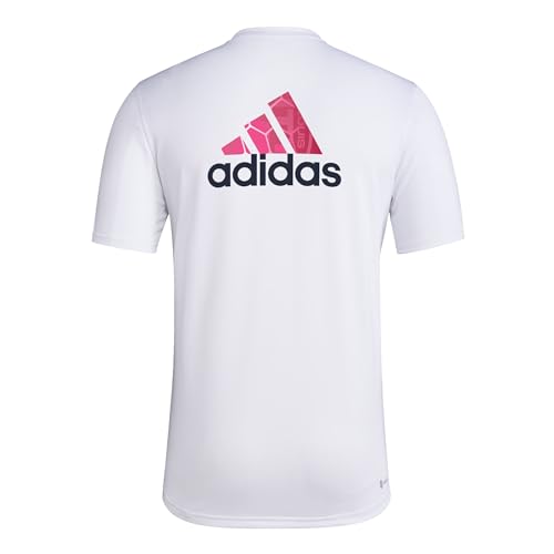 Image of adidas Men's Inter Miami CF Local Pop Short Sleeve Pre-Game T-Shirt