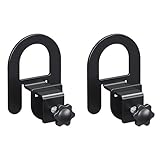 Lutown-Teen Non Slip Mattress Gaskets, 2PCS Adjustable Mattress Holder for Metal Bed Frame, Keep in Place Sliding Gripper, Anti-Slip Slide Stopper, Black