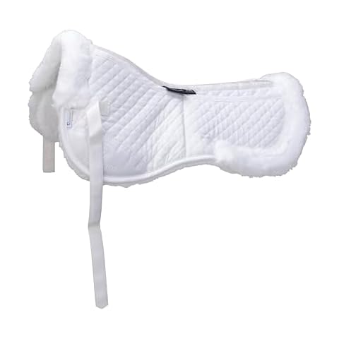 Shires ARMA Corrective Lined Half pad (White, 17"-18") Cover