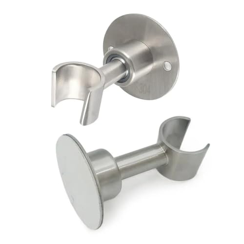 Support de pommeau de douche réglable fixation murale adhésive