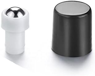 12 Pcs 1ml Mini Clear Glass Roll-on Bottles Empty Refillable Essential Oil Glass Roller Ball Bottle Perfume Lip Gloss Cosmetic Sample Vials Container with and Black Cap - Image 5