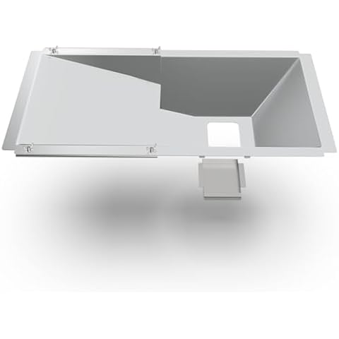 BBQration Universal Grease Tray with Catch Pan for Nexgrill Replacement Parts 720-0830H 720-0882A, Charbroil, Dyna Glo, Kenmore, Expect Grill, Drip Pan for 3/4/5 Burner Gas Grill Cover