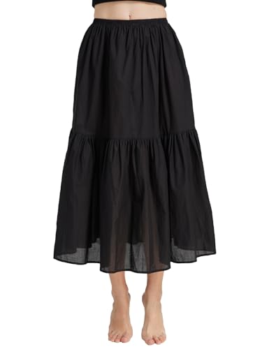 Image of BEAUTELICATE Half Slip Skirt Extender 100% Cotton Vintage Underskirt