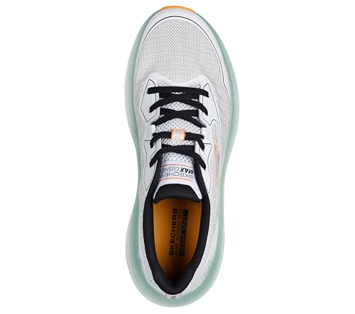 Skechers Skechers Men's Max Cushioning Endeavour - Space Angle Sneaker, White/Multi, 11.5