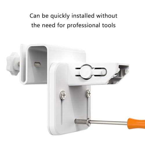 Fixation gouttière sans perçage pour S330 S340 : installation simple et ajustement rapide