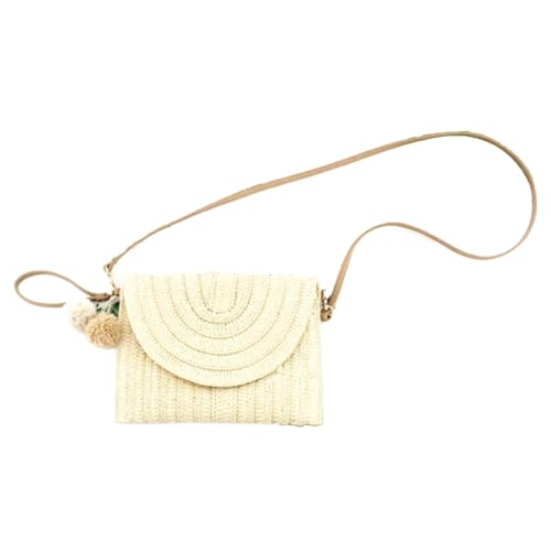 CALLARON bolsa de de mujer storage bags sling bag shoulder bag shopping bag bags beach bag bolsa de niña bolsa de de verano Bambú Beige