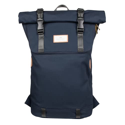 Doughnut MACAROON Rucksack PFC Free Series Unisex 16L mit Laptopfach I Studenten-Rucksack funktionell & handgefertigt I ideal als Reise-Rucksack oder leichter City-Rucksack I Daypack in Navy/Blau