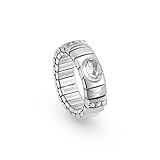  NOMINATION Damen Ringe Edelstahl Zirkonia Edelstein hergestellt - 1