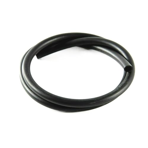 flexiable rubber Nitrile Rubber Fuel Tubing Black Smooth Petrol Diesel Oil Line carburetor Hose Pipe 1 Meter 3mm 19mm drain elastic (Color : 8x12mm, Size : 1 meter)