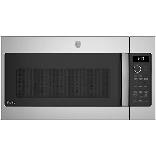 GE-PVM9179SRSS-Profile-17-Cu-Ft-Convection-Over-the-Range-Microwave-Oven-Stainless-Steel-Bundle-with-2-YR-CPS-Enhanced-Protection-Pack GE PVM9179SRSS Profile 17 Cu Ft Convection Over the Range Microwave Oven Stainless Steel Bundle with 2 YR CPS Enhanced Protection Pack