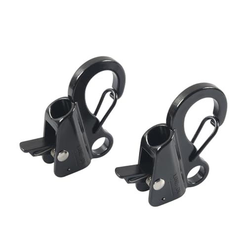 ZYKEJJDDAK Heavy Duty Edelstahl Bootshaken 2 Stück