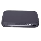 ZDAGELD 62-Tasten-Funktastatur mit Touchpad, RGB-Hintergrundbeleuchtung, Kabellose Fernbedienungstastatur, USB-Empfänger, Multi-Touch und Großer Touch-Bereich für PC-Smart-TVs, TV-Box,