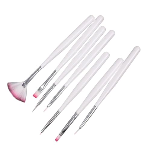VALICLUD 14pcs Nail Art Brush Set Nail Art Decorate Kit Brush for Manicure Polish Fine Diy