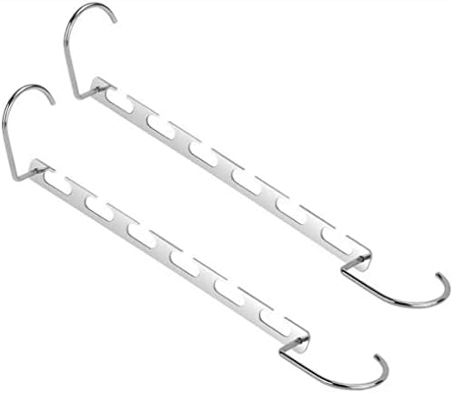Space Saving Hangers, Clothes Hangers Space Savers Magic Hangers for Hanging Clothes, Multi-Functional Magical Clothes Hanger Trousers Hangers Saver Multiple Hangers Holder (Pack of 6)