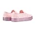 People Footwear Kids Girls Casual and Fashion Sneakers, Cutie Pink/Light Purple Glitter, 12 Little Kid