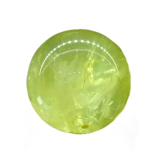 Boule de cristal jaune en quartz pour harmoniser l'ambiance de votre espace de travail à la maison