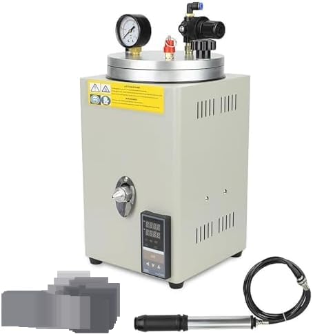 Máquina de inyección de cera portátil: temperatura ajustable de 0-100C para moldes perfectos