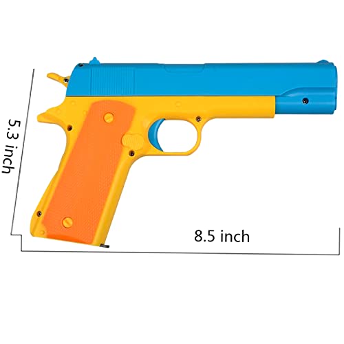 Toy Gun - 1Pcs Toy Pistols Realistic Colt 1911 Kids Toy Gun With Tactical Gun Holster And Luminous Soft Bullets Pistol #TOP1