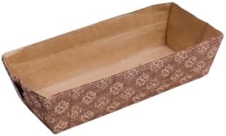 KIT C/ 100 UN. DE FORMA P/BOLO INGLES PAPEL KRAFT 300G