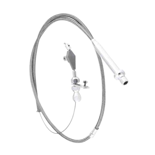 Cable de aceleración flexible TH350 con funda trenzada de acero inoxidable 4
