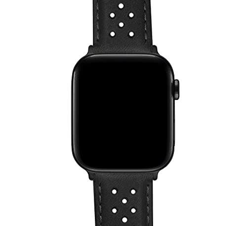 Image of BARTON WATCH BANDS - Horween Leather Watch Bands Compatible with Apple Watch Models - 1, 2, 3, 4, 5, 6, 7, 8, 9, 10, SE, Ultra & Ultra 2