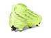 Puma Ultra 6 Match+ Laceless Firm/Artificial Ground Soccer Cleats (Little Big Kid) Sneaker, Yellow Alert/Black/Glowing Red/Lime Squeeze, 5 US Unisex
