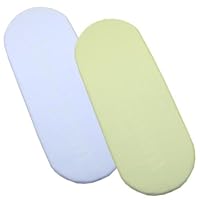 Algopix Similar Product 4 - Pack of 2 Fitted Cotton Moses Basket