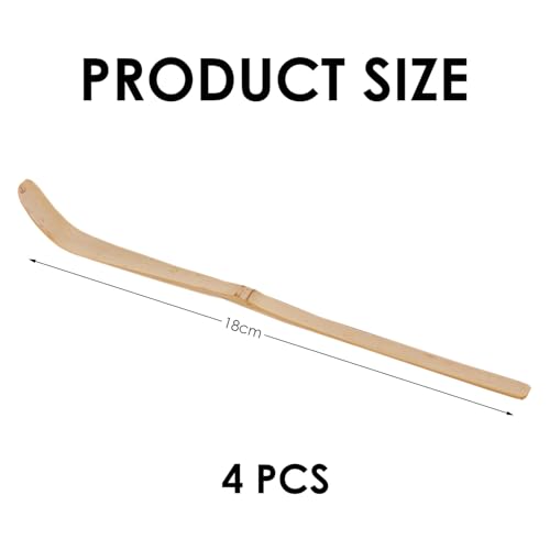 Miniatura 2 de Paquete De 2 Cucharaditas, Cucharaditas De Madera, Palitos Para Revolver Matcha, Accesorios Para El Té, Utensilios Para Beber Té, Utensilios De Cocina