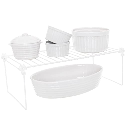Kit Cozinha Prateleiras Aramadas para organizar - 7 un Branco com Branco