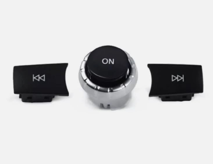 A2129006027 CD Audio Control Button Knob Cover Kit for Mercedes-Benz W166 ML GL 2012-2015