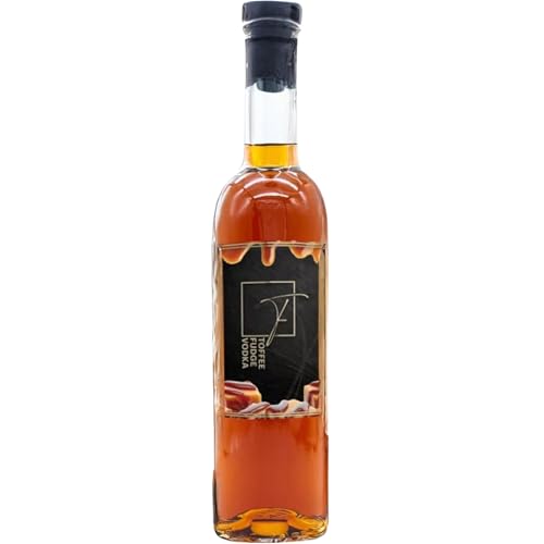 Premium Toffee Fudge Vodka Creamy Toffee & Warming Fudge 70 Cl 20% ABV Distilled in Bedfordshire Suitable Flavoured Vodka for Vegetarians Vegan and Kosher - Great Gift Idea