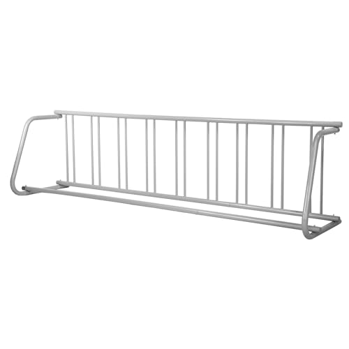 BestEquip 111" Length Floor Bike Rack, 9 Holders All-Steel Grid Bike Rack, Single-Side Storage Stand for Garages Streets Yards