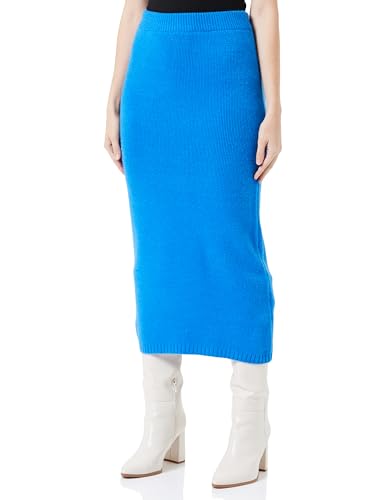Jupe en tricot pour femme bleu Nascita 19025433-na03 pour un style elegant