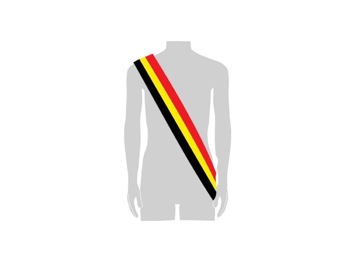 LP Divertissements Écharpe Style Miss Belgique 80cm