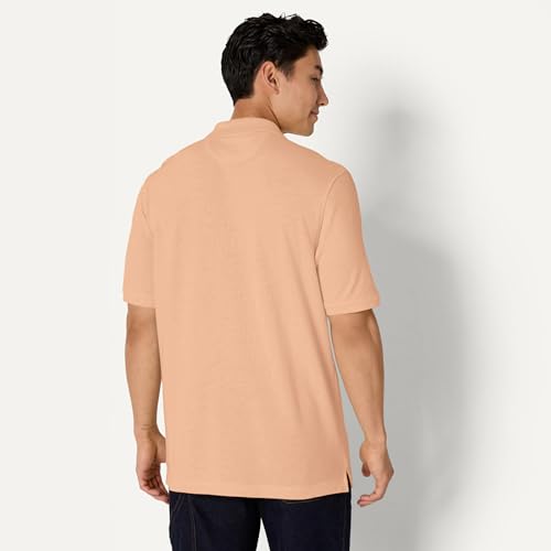 Image of Amazon Essentials Men's Regular-Fit Short Sleeve Cotton Pique Polo Shirt (Available in Big & Tall)
