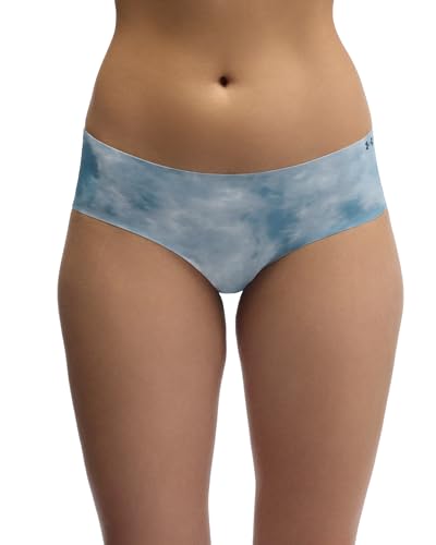 Image of Under Armour Women's 3-pack Pure Stretch No Show Hipster Underwear, All-day Comfort & Ultra-soft Fit