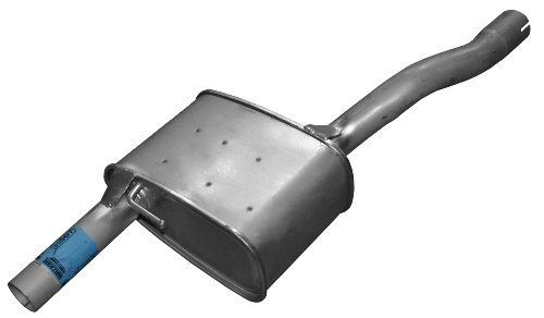 Image of Walker Quiet-Flow 53507 Direct Fit Exhaust Muffler Assembly 2 inch Inlet (ID) 2 inch Inlet (OD) 2 inch Outlet (OD) for Ford Focus