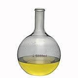 TN LAB Flat Bottom Boiling Flask 5000ml 5L